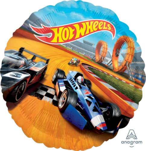Hot Wheels Foil Balloon - Click Image to Close